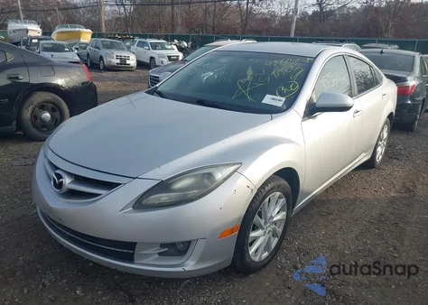 2012 Mazda Mazda6 I Touring z USA, uszkodzony, nr VIN 1YVHZ8DHXC5M25993